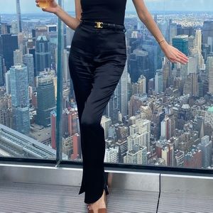 Satin pants Zara